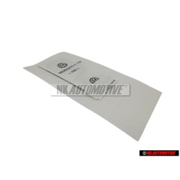 VW Original V6 Trasero Rotulo Insignia Emblema Cromo - 3B0853675C 739