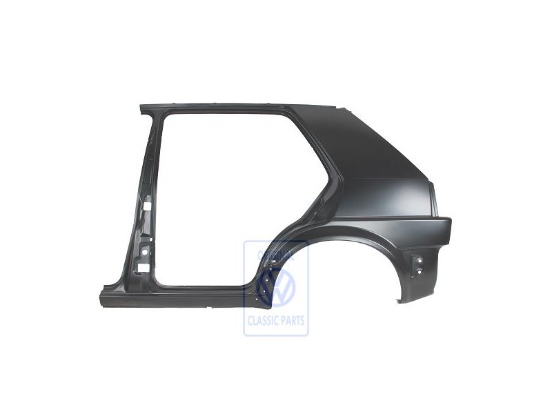 VW Original Pieza De Tramo - Pieza Lateral Con Columna B - 193809837C