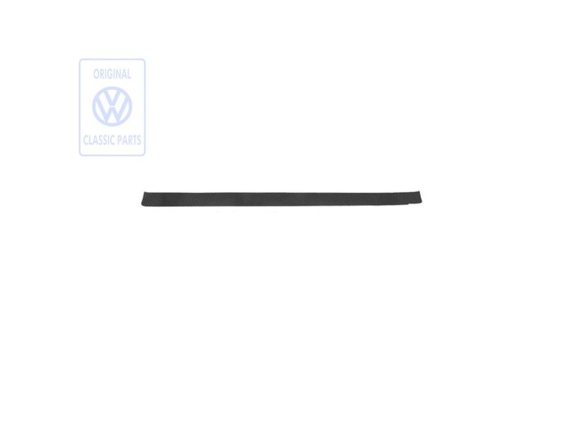 VW Original Lamina Decoracion Negro Satinado - 193853385A 6DA