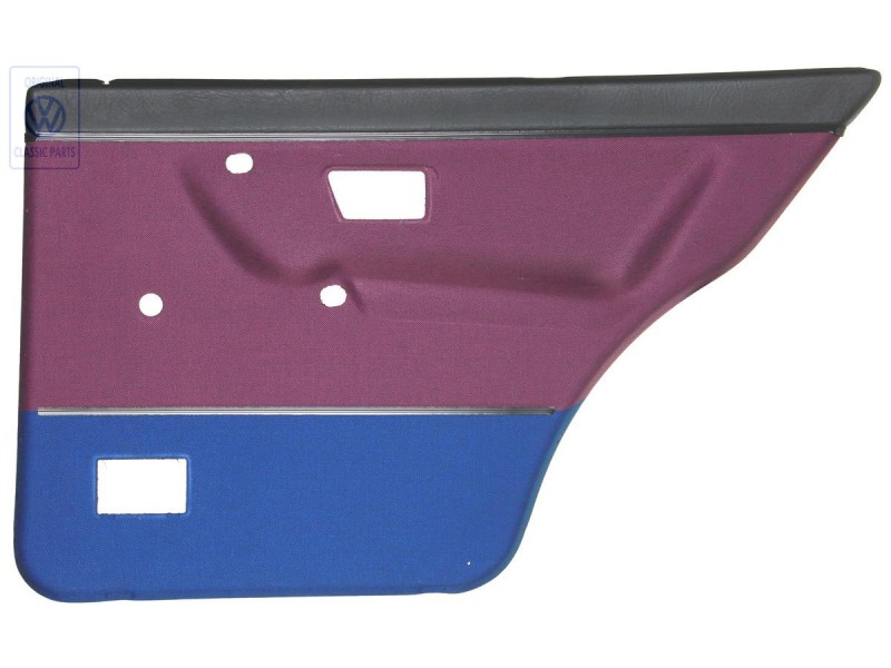 VW Original Revestimiento Puerta (Tela) Azul Violeta - 193867212BQBMQ
