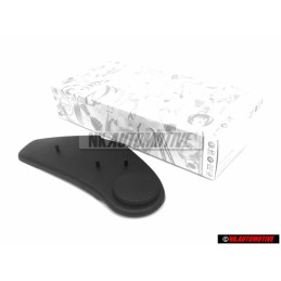 VW Original Revestimiento Con Orificio Negro Satinado - 165881480B 01C