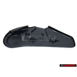 VW Original Revestimiento Con Orificio Negro Satinado - 165881480B 01C