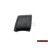 VW Original Tapa Protectora Negro Satinado - 191857481 01C