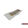 VW Original TDI Trasero Rotulo Insignia Emblema Cromo Rojo - 3B0853675ABGQF