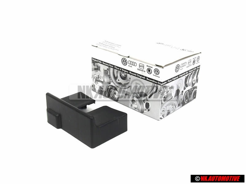 VW Original Tapa Protectora Negro Satinado - 357837089A 01C