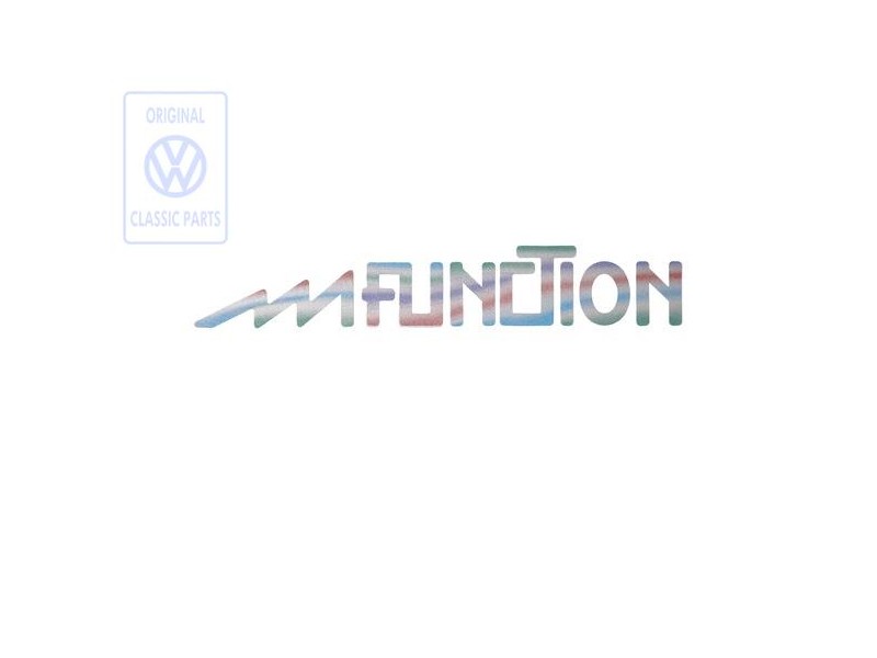 VW Original Rotulo Autoadhesivo Verde/Azul - 191853431T Z25