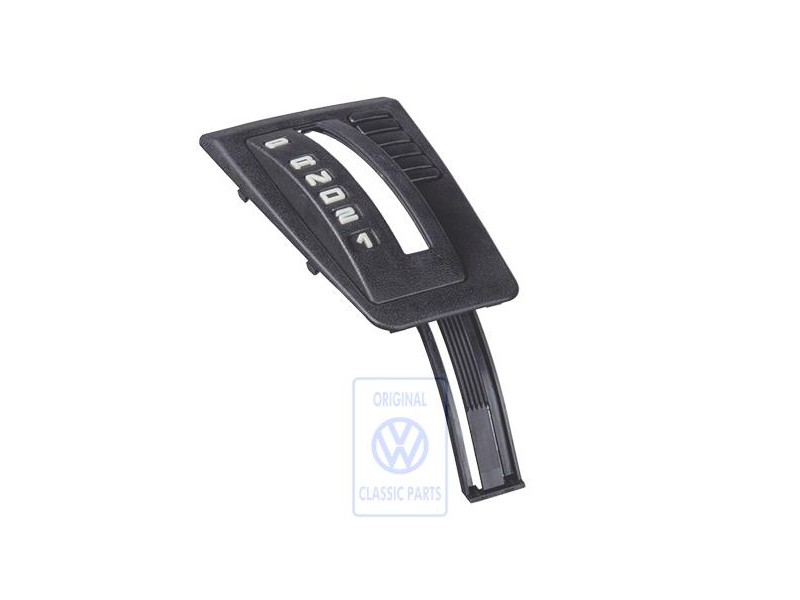 VW Original Recubrimiento P. Accion.Cambio Negro Satinado - 191863215 LN8