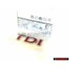 VW Original TDI Trasero Rotulo Insignia Emblema Rojo - 1J0853675ACGQF