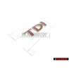 VW Original TDI Trasero Rotulo Insignia Emblema Rojo - 1J0853675ACGQF