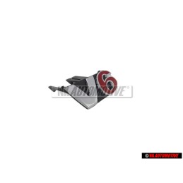 VW Original V6 Frente Rotulo Insignia Emblema Cromo Rojo - 1J5853679A GQF