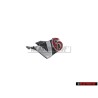 VW Original V6 Frente Rotulo Insignia Emblema Cromo Rojo - 1J5853679A GQF