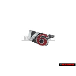 VW Original V6 Frente Rotulo Insignia Emblema Cromo Rojo - 1J5853679A GQF