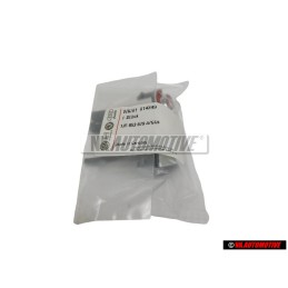 VW Original V6 Frente Rotulo Insignia Emblema Cromo Rojo - 1J5853679A GQF