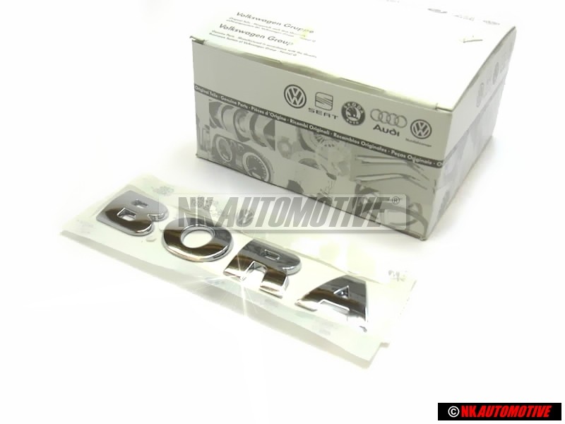 VW Original BORA Trasero Rotulo Insignia Emblema Cromo - 1J5853687 739