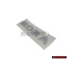 VW Original BORA Trasero Rotulo Insignia Emblema Cromo - 1J5853687 739