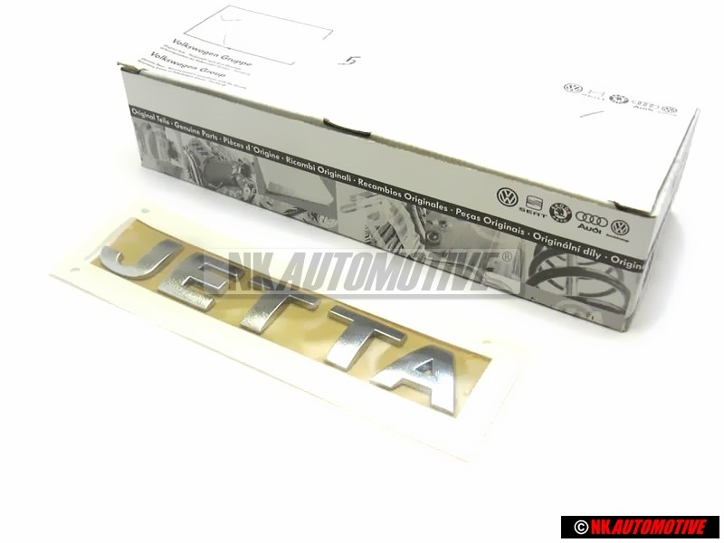 VW Original JETTA Trasero Rotulo Insignia Emblema Cromo - 1J5853687A 739