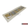 VW Original JETTA Trasero Rotulo Insignia Emblema Cromo - 1J5853687A 739
