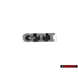 VW Original GTI Frente Rotulo Insignia Emblema Cromo - 5G0853679Q IDJ