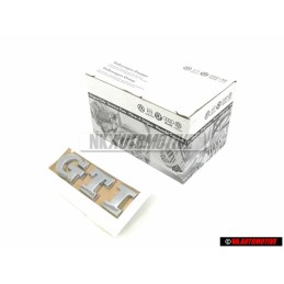 VW Original GTI Trasero Rotulo Insignia Emblema Cromo - 6R0853675E 739