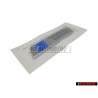 VW Original FIA WRC Trasero Rotulo Insignia Emblema - 6R0853675R FM8