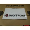 VW Original 4MOTION Trasero Rotulo Insignia Emblema Cromo Rojo - 3B0853675AEGQF