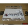 VW Original 4MOTION Trasero Rotulo Insignia Emblema Cromo Rojo - 3B0853675AEGQF