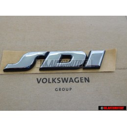 VW Original SDI Trasero Rotulo Insignia Emblema Cromo - 1H0853675D Z10