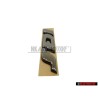 VW Original SDI Trasero Rotulo Insignia Emblema Cromo - 1H0853675D Z10