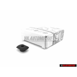 VW Original Boton Presion Negro Satinado - 535853733 01C