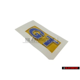 VW Original GT Trasero Rotulo Insignia Emblema Cromo Azul - 6R0853675S AFL