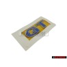 VW Original GT Trasero Rotulo Insignia Emblema Cromo Azul - 6R0853675S AFL