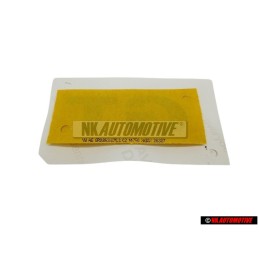 VW Original GT Trasero Rotulo Insignia Emblema Cromo Azul - 6R0853675S AFL