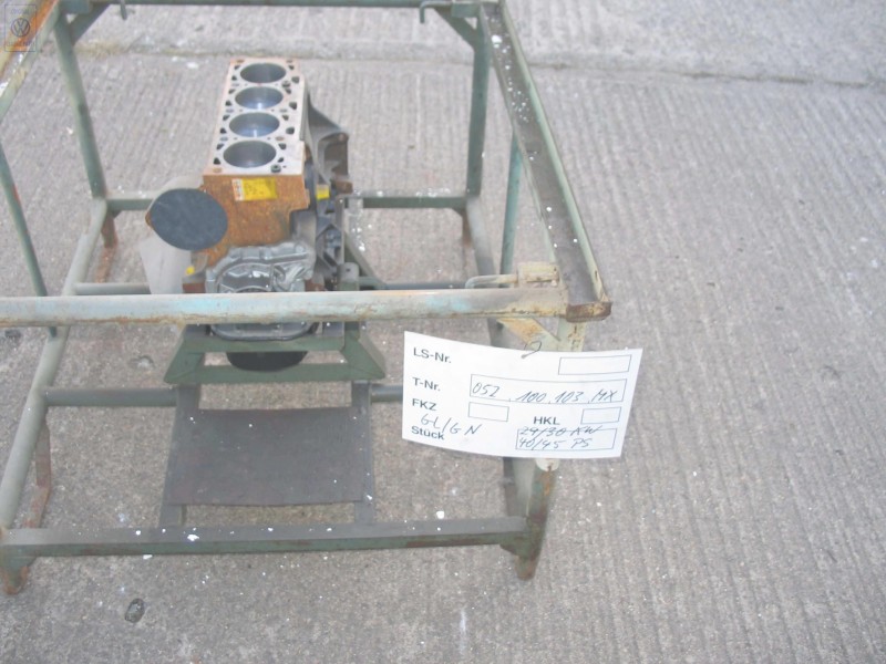 VW Original Motor Corto - 052100103MX