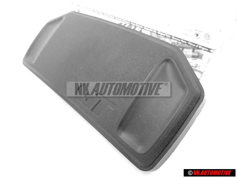 VW Original Tapa Protectora Para Volante Negro Satinado - 871419669 01C