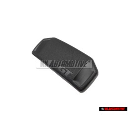 VW Original Tapa Protectora Para Volante Negro Satinado - 871419669 01C