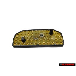 VW Original Tapa Protectora Para Volante Negro Satinado - 871419669 01C