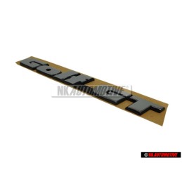 VW Original GOLF GT Trasero Rotulo Insignia Emblema Cromo - 1H6853687ACZ10