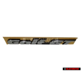 VW Original GOLF GT Trasero Rotulo Insignia Emblema Cromo - 1H6853687ACZ10