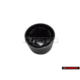 VW Original Capuchon P. Tornillo Rueda Negro Satinado - 1K0601173A 9B9