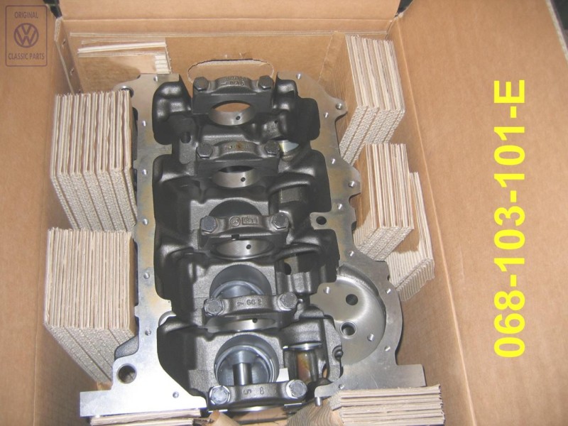 VW Original Bloque Cilindros Con Pistones - 068103101E