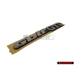 VW Original GOLF GTD Trasero Rotulo Insignia Emblema Cromo - 1H6853687AEZ10