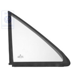 VW Original Cristal De Puerta Fijo Con Junta - 191845242A