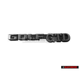 VW Original GOLF GTD Trasero Rotulo Insignia Emblema - 191853687D GX2