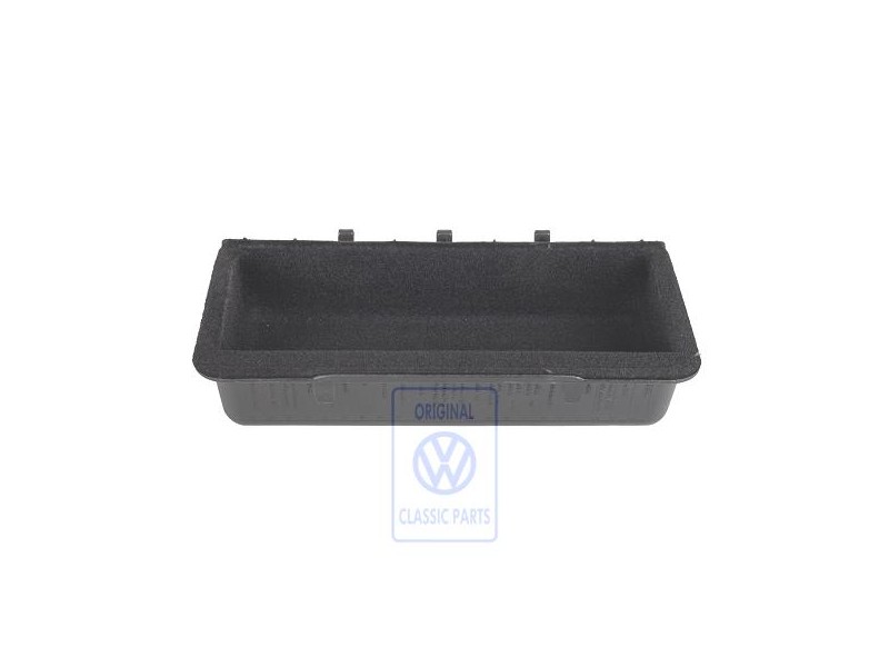 VW Original Caja Portaobjetos Negro Satinado - 191857925C LN8