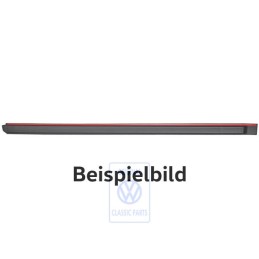 VW Original Moldura Protectora Para Puerta Negro Satinado/Rojo - 167853753 QS2