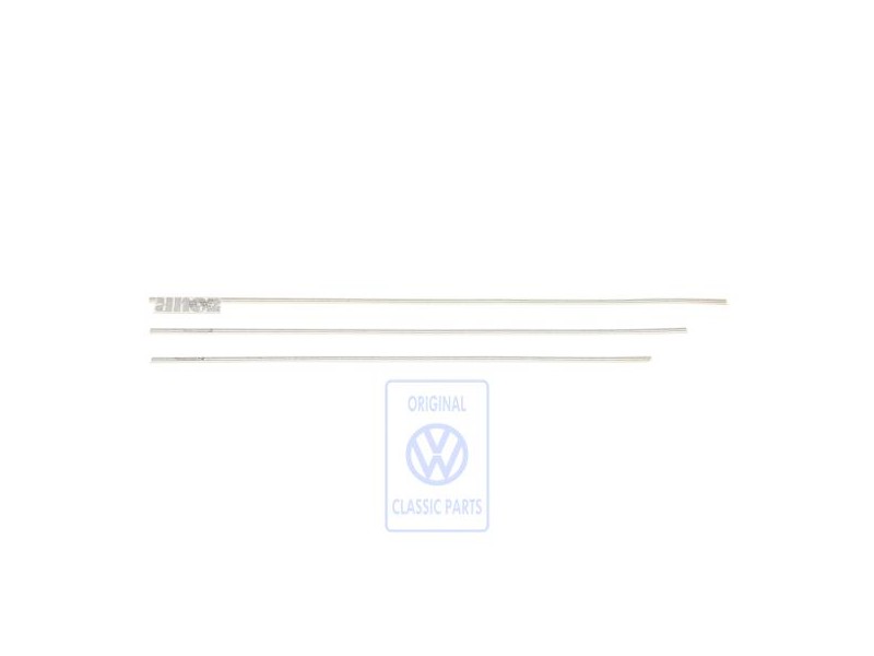 VW Original Cintas Adorno P. Guardabarros Puerta Y Parte Lat. 