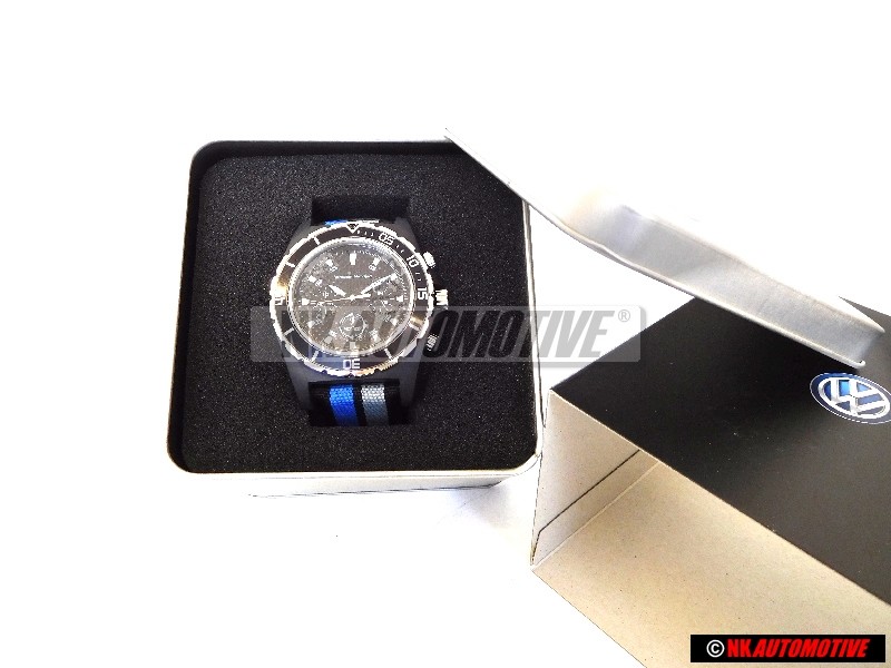 VW Original Reloj De Pulsera Negro - 5GV050800 041