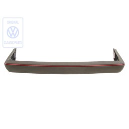 VW Original Paragolpes Con Soporte Y Revestimiento Grafito/Rojo - 165807301H QS1