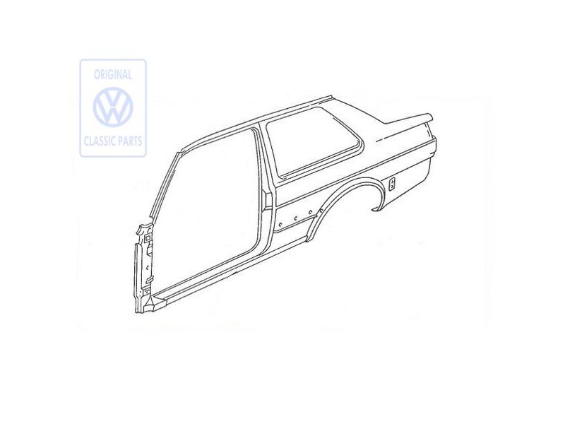 VW Original Parte Lat. 