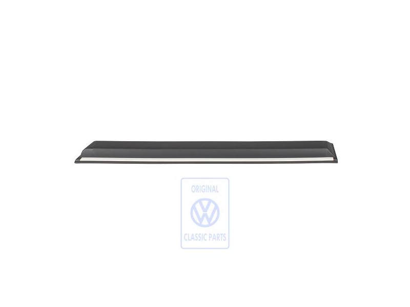 VW Original Moldura Protect. Para Lateral Negro Satinado/Blanco - 165853535 QV7